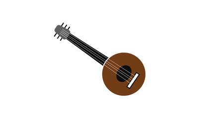musical instruments set icons stock  illustration