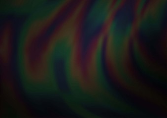 Dark Silver, Gray vector template with bent ribbons. Shining crooked illustration in marble style. A completely new marble design for your business.