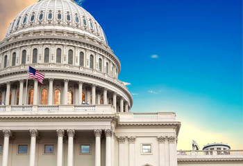 Capitol Building in Washington DC USA