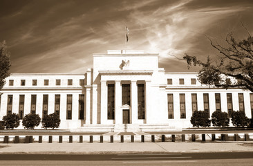 Obraz premium Federal Reserve Building in Washington DC, United States, FED