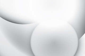 Abstract geometric white and gray color background.  Vector, illustration.