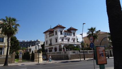 Fototapeta premium Salou is a popular Spanish resort in Catalonia