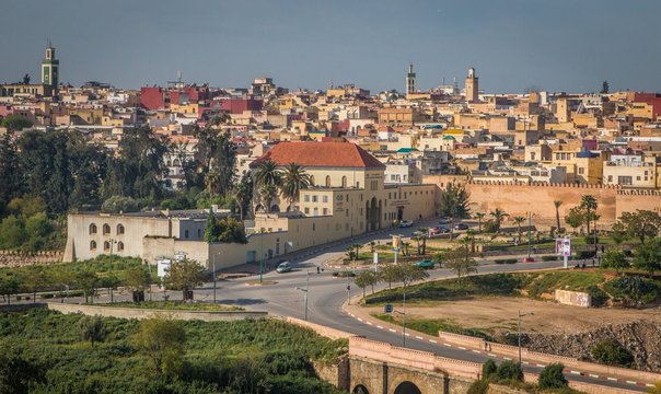 Very beautiful and old Moroccan city of Fez