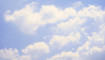 blue sky with clouds