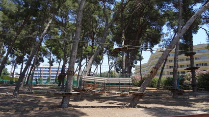 Fototapeta premium Salou is a popular Spanish resort in Catalonia