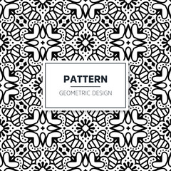 Seamless mandala islamic pattern. Vintage elements
