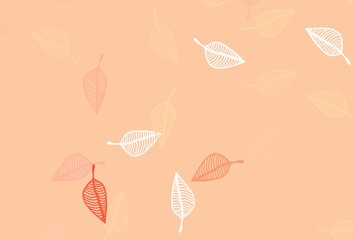 Light Red vector hand painted background.