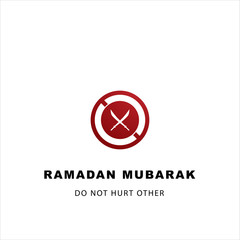 Muslim icon during Ramadan vector