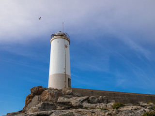 Fototapeta na wymiar Roncudo Lighthouse, Coast of Death, Galicia, Spain