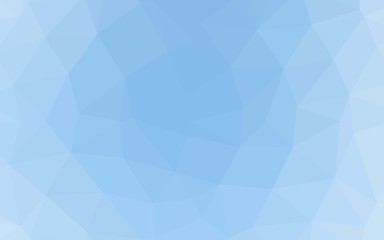 Obraz premium Light BLUE vector blurry triangle texture. Modern geometrical abstract illustration with gradient. Elegant pattern for a brand book.