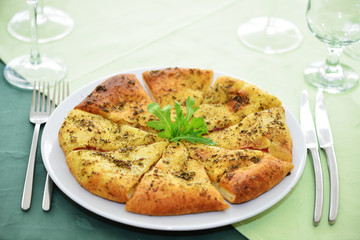 baked potato with cheese