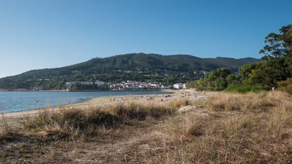 La Magdalena Beach at Cedeira, Rias Altas, La Coruna, Galicia, Spain