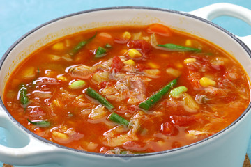 maryland crab soup, american cuisine