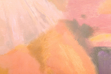 Artists oil paints multicolored closeup abstract background