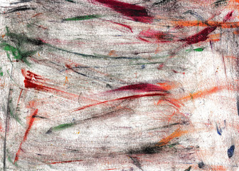 Gouache texture made with a semi dry brush