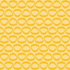 Midcentury geometric retro design. Timeless seamless pattern.
