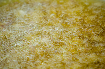 thai food Fried pork cooking