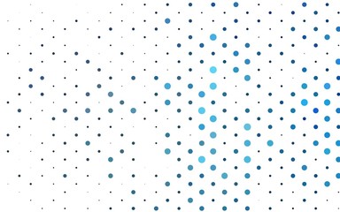 Light BLUE vector cover with spots. Modern abstract illustration with colorful water drops. Pattern of water, rain drops.