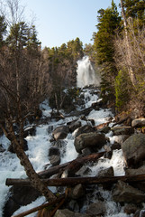 Cascada de Ratera en el Parque Nacional de Aigüestortes y Estany de Sant Maurici.