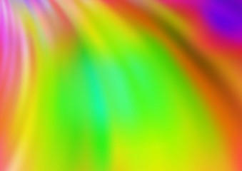 Light Multicolor, Rainbow vector template with bubble shapes. A vague circumflex abstract illustration with gradient. A completely new marble design for your business.