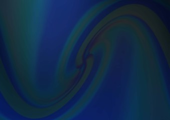 Dark BLUE vector blurred bright background. A completely new color illustration in a bokeh style. The template for backgrounds of cell phones.