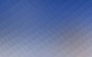 Light BLUE vector shining triangular template. Colorful illustration in abstract style with gradient. Brand new style for your business design.