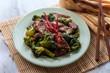 Szechuan Beef and Broccoli