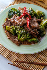 Szechuan Beef and Broccoli