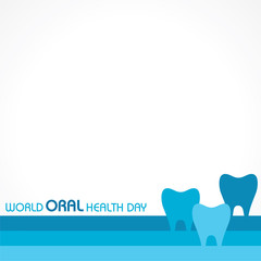 World Oral Health Day design, 20 March
