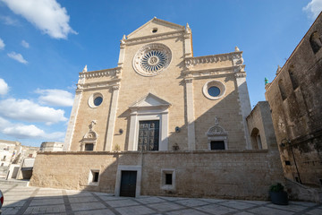 Fototapeta na wymiar a view of the historic center of Gravina in Puglia, Apulia, Italy