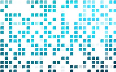 Fototapeta premium Light BLUE vector layout with lines, rectangles. Rectangles on abstract background with colorful gradient. Best design for your ad, poster, banner.