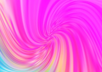 Fototapeta premium Light Pink vector template with lava shapes. Modern gradient abstract illustration with bandy lines. New composition for your brand book.