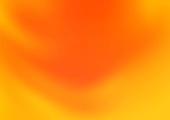 Light Yellow, Orange vector blurred bright template. Modern geometrical abstract illustration with gradient. The blurred design can be used for your web site.