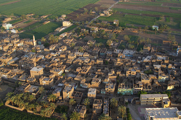 Obraz premium Balloon landscapes in Egypt at sunrise