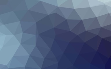 Obraz premium Light BLUE vector shining triangular template. Shining colored illustration in a Brand new style. Elegant pattern for a brand book.