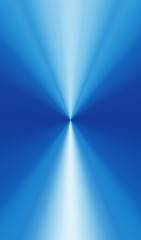 3d illustration of cool blue striped lines with perspective effect. Ideal for advertising and brochure & flyer cover template.