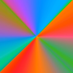 Abstract rainbow colored striped lines with retro concept stylish pastel colors.