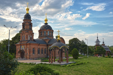 Fototapeta na wymiar Alexander Nevsky Cathedral in Stary Oskol. Russia