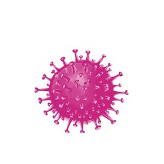 covid 19 virus 2020 pandemic pink color