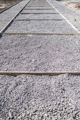 Construction of sidewalks and cycle paths