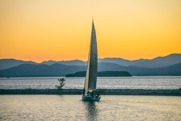 Sailboat & Sunset