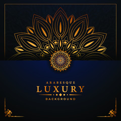 vector illustration of an abstract background with floral ornament