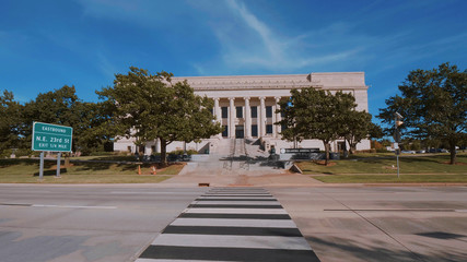 Fototapeta na wymiar Oklahoma Judicial Center in Oklahoma City - USA 2017