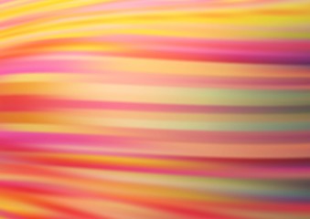 Light Orange vector template with bubble shapes. Glitter abstract illustration with wry lines. The template for cell phone backgrounds.