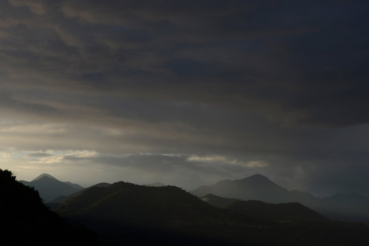 Taygetos-Gebirge im Abendlicht, Peloponnes, Griechenland - Taygetus Mountains in the evening light, Peloponnese, Greece