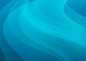 Light BLUE vector cover with long lines. Glitter abstract illustration with colored sticks. The pattern can be used for busines ad, booklets, leaflets