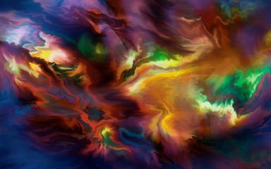 Abstract Dark Moody Background With Depth And Distant Light