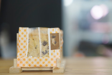 Oatmeal cookies with chocolate. Fresh Cookies.