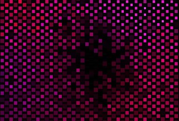 Obraz premium Dark Pink vector pattern with crystals, rectangles.