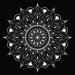 Luxury mandala background with arabesque pattern arabic islamic east style for Wedding card, book cover.